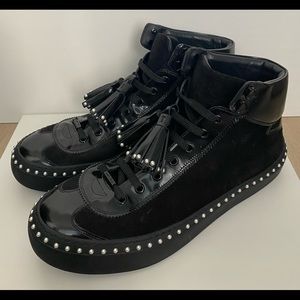 Jimmy Choo Mens Argyle Sneakers